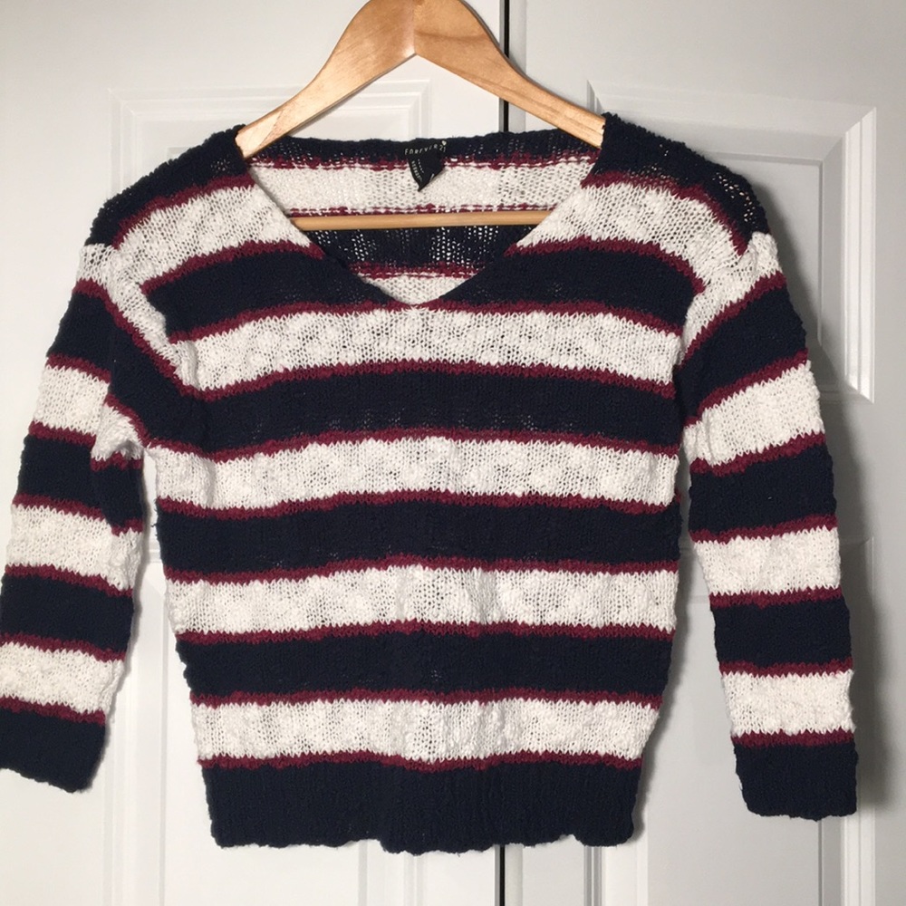 Cropped Thin Sweater